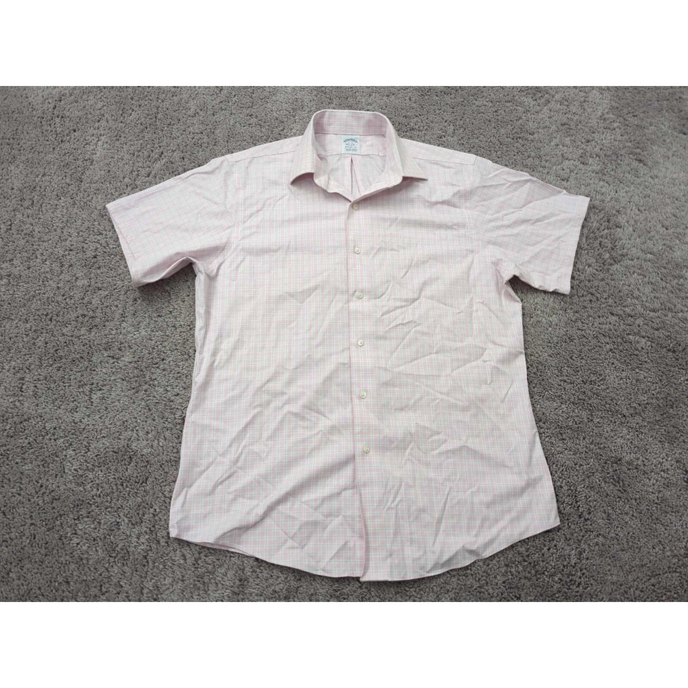Brooks Brothers Button Up Shirt‎ Mens Extra Large Regent Fit Non-Iron Casual